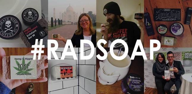 Rad Soap photo collage